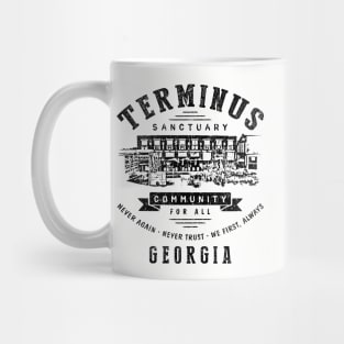 Terminus Sanctuary Community (dark) Mug